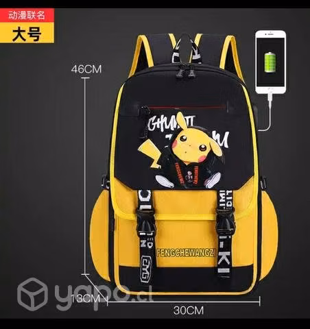 Mochilas pokemon