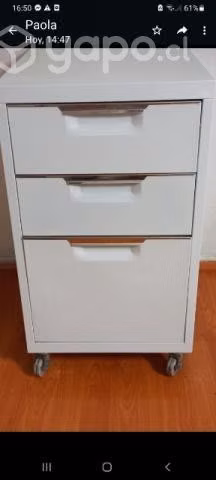 Mueble metálico blanco - Imagen 2