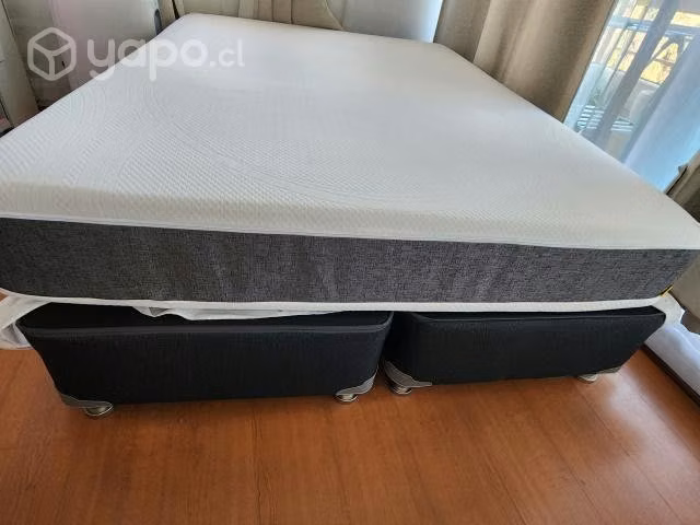 Pack cama 2 plazas + cama nido 1.5 plazas