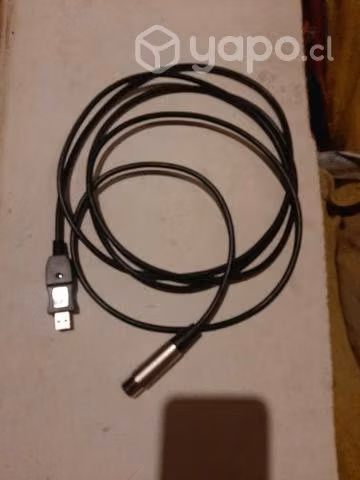 Cable usb micrófono