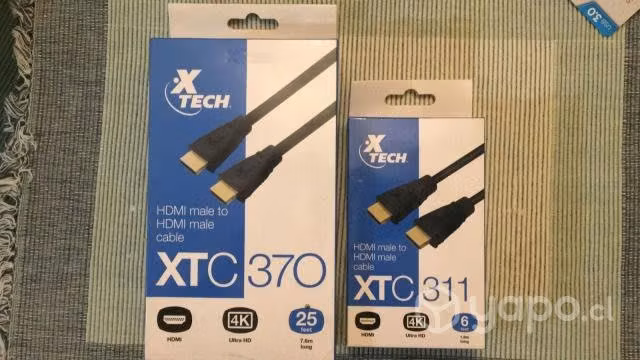 Pack de 8 cables hdmi varios tipos y tamaños - mar