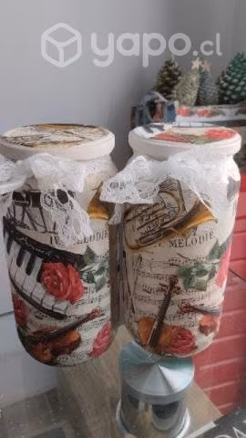 Frasco decorativos