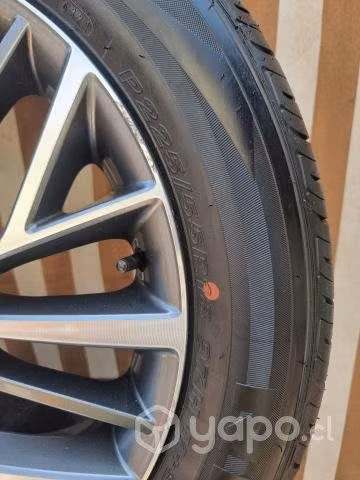 Neumatico y llanta repuesto hyundai tucson 2019/20