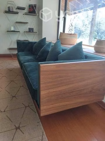 Sofá verde esmeralda perfecto estado
