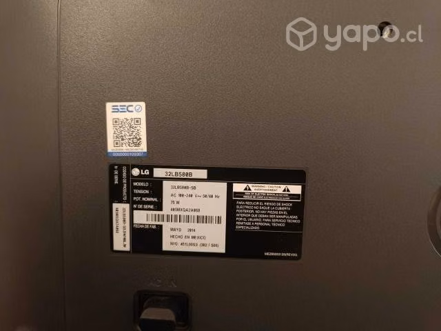 Televisor LG 32LB580B, 32 Pulgadas