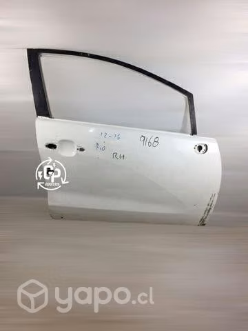 Puerta delantera RH Kia Rio 2012 2016