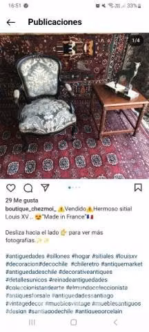 Sitial coleccion antiguo