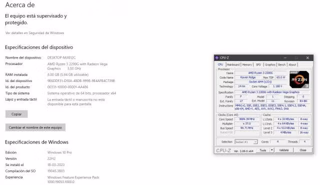 PC Ryzen 3 2200G - Imagen 2