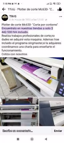 Plotter de corte modelo MC630 - Imagen 2