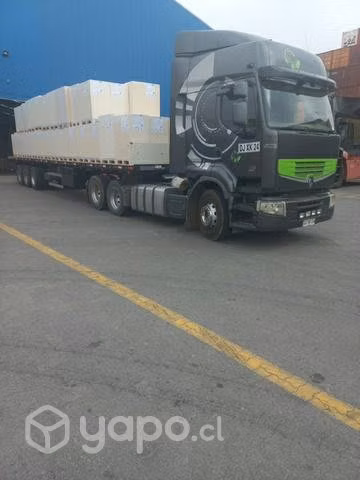Camión Renault premium 2012 y rampla Randon 2022