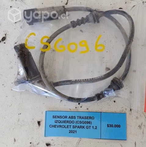 Sensor ABS Trasero Izquierdo Spark GT 2021