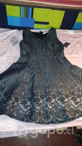 Vestido de fiesta con brillos