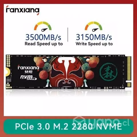 Memoria SSD Nvme M.2 1 tb + disipador , 3500 mbps