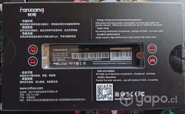 Memoria SSD Nvme M.2 1 tb + disipador , 3500 mbps - Imagen 4