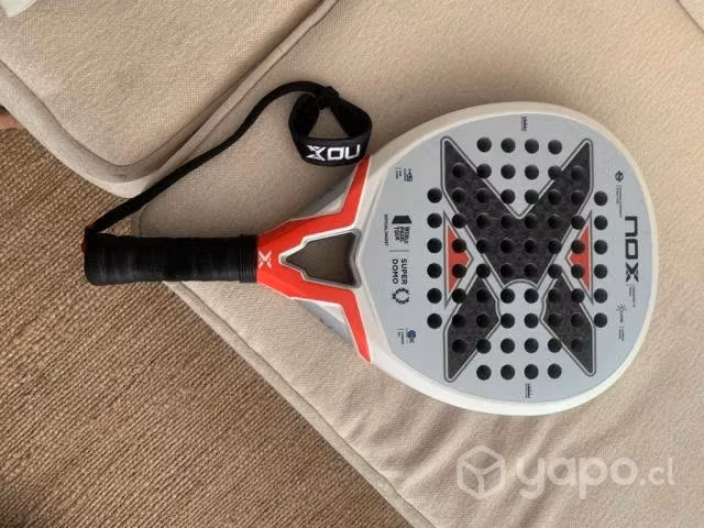 Pala nox super domo 12 k + funda de cuero nox