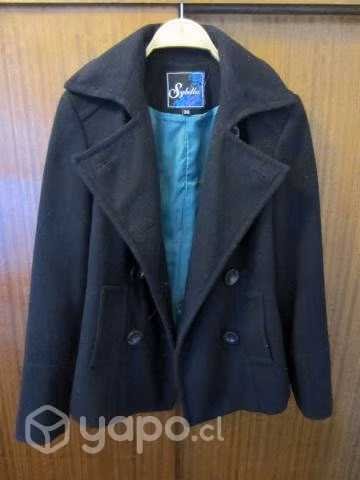 Abrigo Para Mujer Color Azul Talla S / 38 - Imagen 2