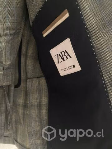 Traje Zara tipo cuadrille Talla 46 Slim fit - Imagen 3