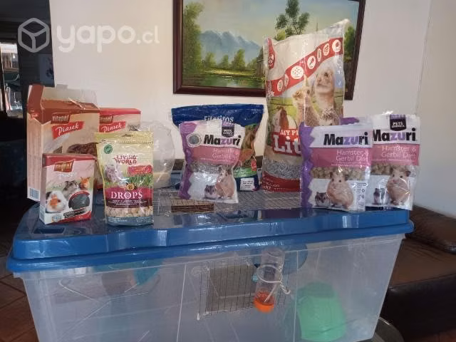 Tupper casa hamster