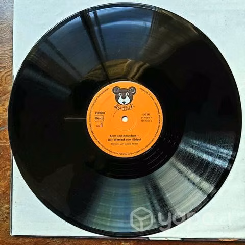 Vinilo de 12" En Aleman Scott y Amundsen