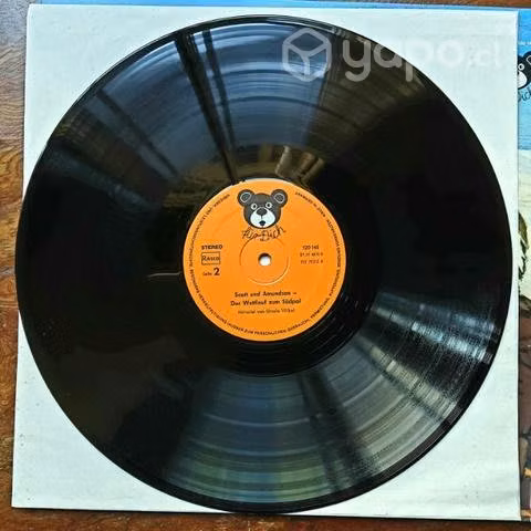 Vinilo de 12" En Aleman Scott y Amundsen