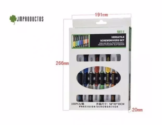 Kit Herramientas y Destornillador 16 en 1