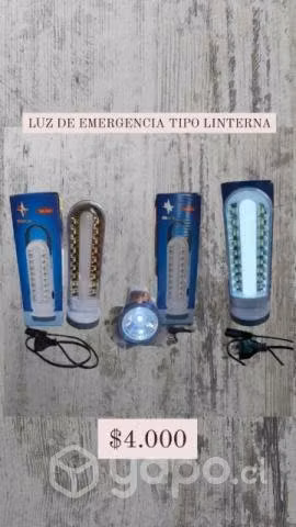 Luces de emergencia recargables