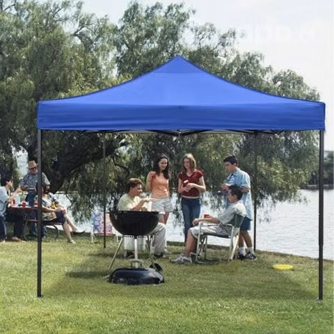 Toldo PVC 3X3 Metros con filtro UV Azul Gdchile