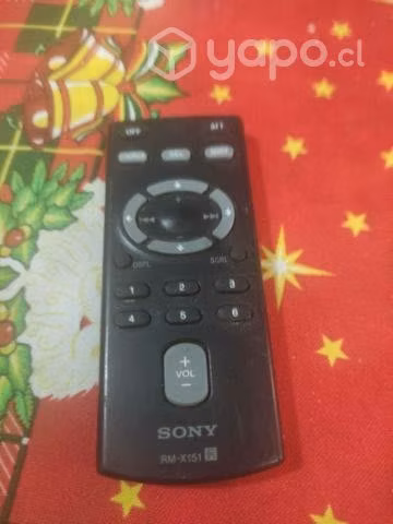 Control remoto radio Sony de auto