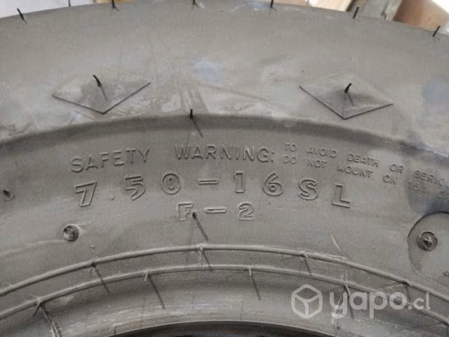 Neumáticos Goodyear 7.5 - 16 SL