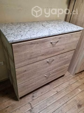 Cajonera + dos veladores
