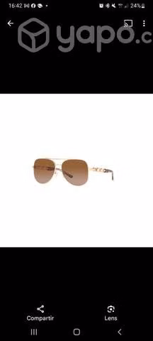 Lente Michael Kords Dorado