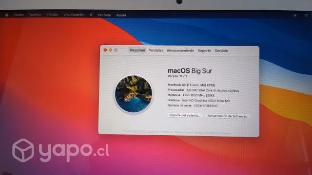 Macbook air 2013 - Imagen 3