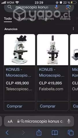 Microscopio KONUS Campus