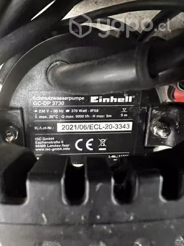 Bomba sumergible 370wts