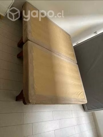Base de cama divisible 2 plazas