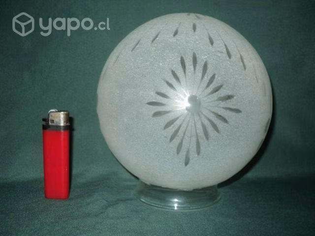 Tulipa Globo 16 Cms. Tallado a La Piedra