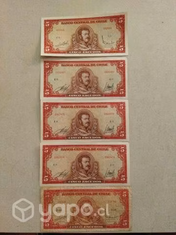 Cinco Escudos Manuel Bulnes