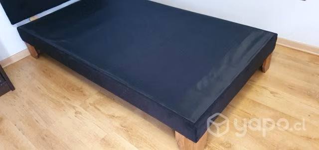 Base cama con respaldo