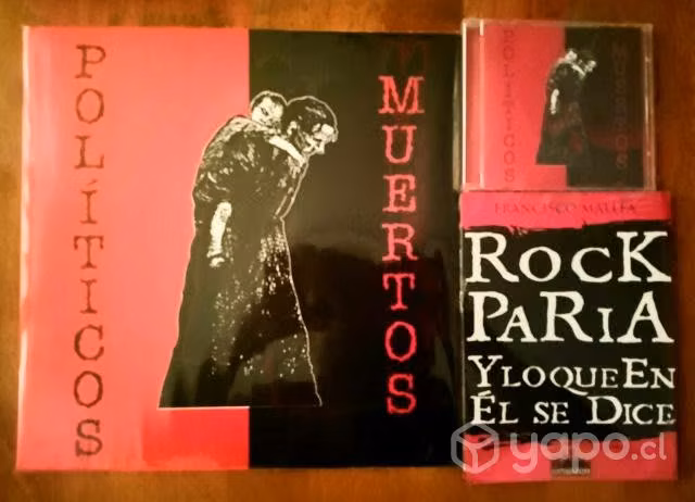 Vinilo, CD y Libro Politicos Muertos