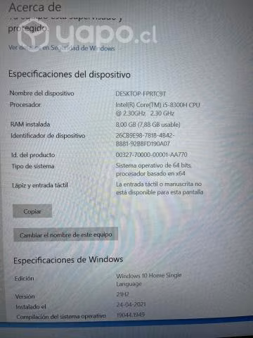 Notebook legion Y530-15ICH - Imagen 3
