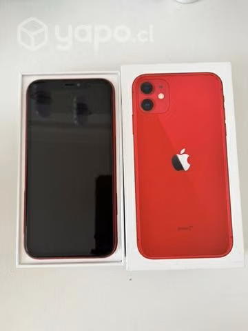 IPhone 11 Red 64gb liberado + AirPods - Imagen 2