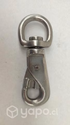 Mosquetón acero inox
