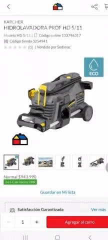 Hidrolavadora karcher - Imagen 3