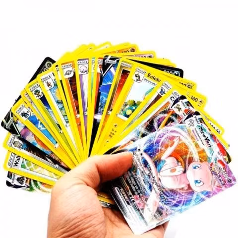 Caja metálica con cartas Pokemon - Imagen 3