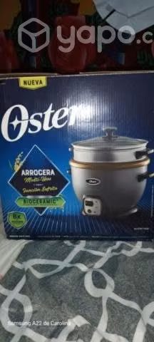 olla arrocera y jaula