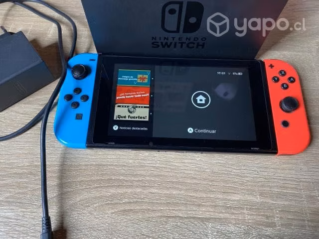 Nintendo switch + juego físico