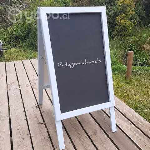 Pizarra paloma. Publicidad, marketing, eventos