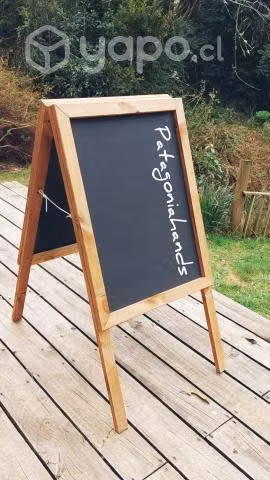 Pizarra paloma. Publicidad, marketing, eventos