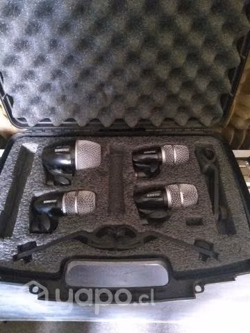 Set Microfonos Bateria Shure PGDMK4-XLR