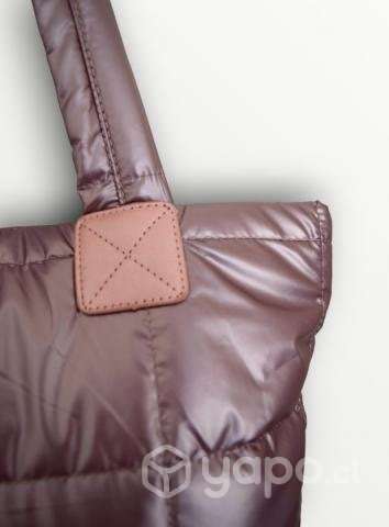 Cartera puffa rosa - Imagen 2